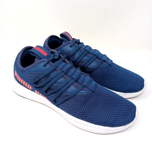 Puma Star Vital Women's Size 9 Running Shoes Blue Red Athletic Trainer Sneakers - Picture 1 of 8